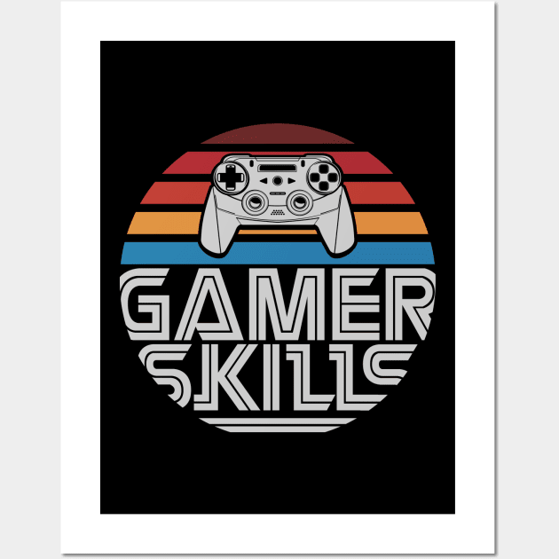 Gamer Skills Wall Art by Made In Kush